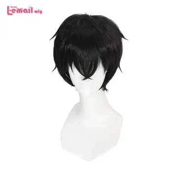 

L-email wig Banana Fish Cosplay Wig Eiji Okumura and Aslan Jade Callenreese Heat Resistant Synthetic Hair Perucas Cosplay Wig