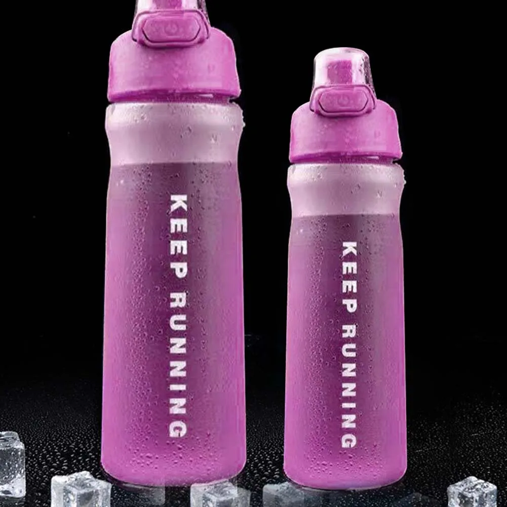 500 мл пластиковая бутылка для воды простой дизайн Герметичный портативный Спортивный Путешествия пространство