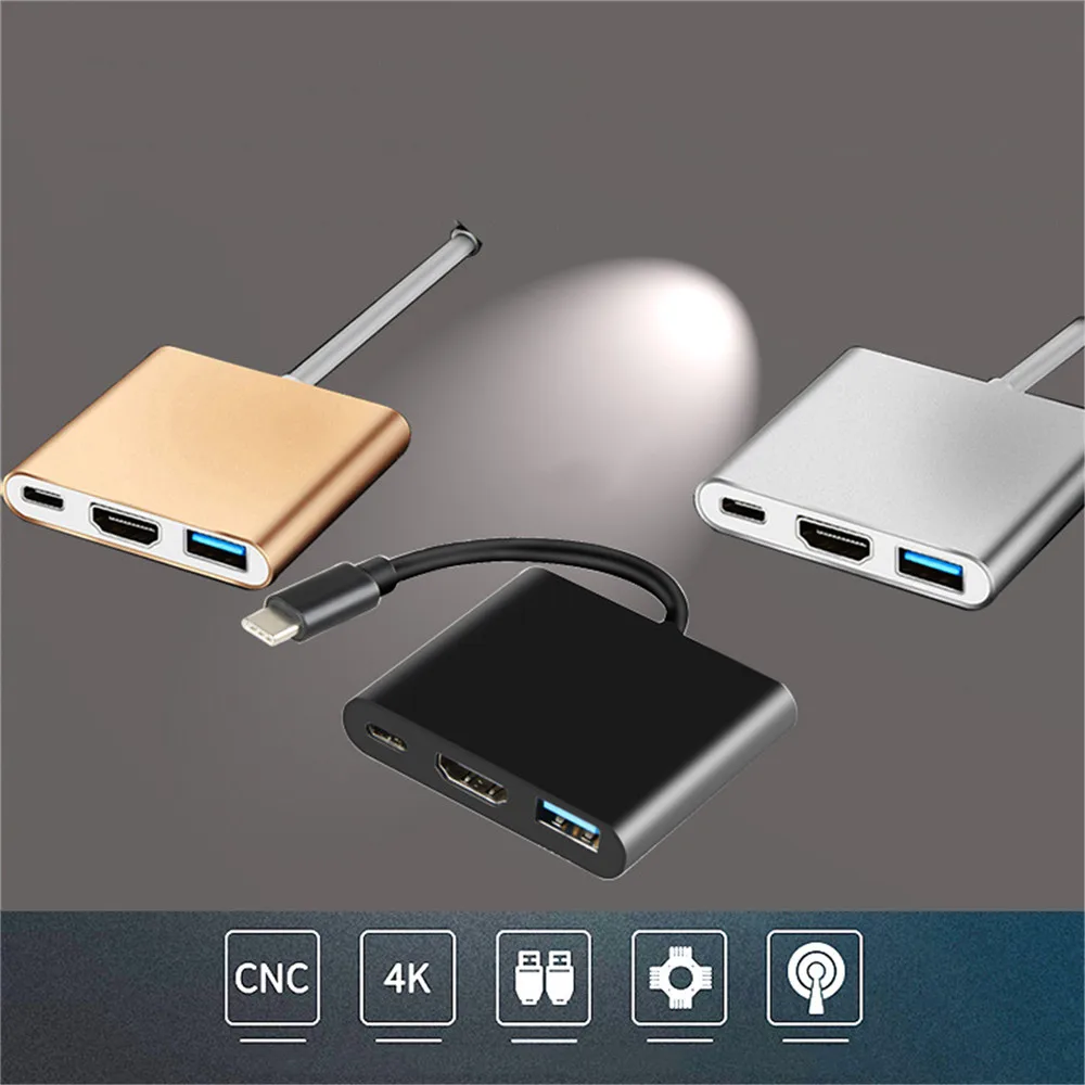 1080 P 4 K type C к HDMI адаптер для переключателя USB 3,0 USB C HDMI конвертер type-C концентратор адаптер для MacBook Pro для samsung