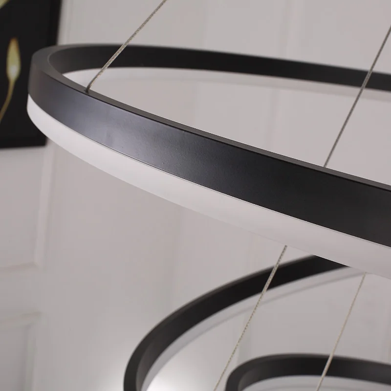 White/Black pendant lights for diningroom bedroom Smart home lighting suspension luminaire lamparas de techo colgante moderna White/Black pendant lights for diningroom bedroom Smart home lighting suspension luminaire lamparas de techo colgante moderna