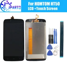 HOMTOM HT50 ЖК-дисплей+ сенсорный экран ЖК-дигитайзер стеклянная панель Замена для HOMTOM HT50+ инструмент+ клей