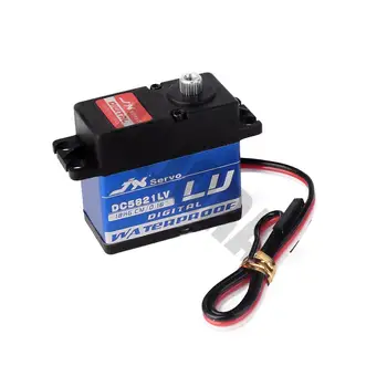 

Waterproof Metal Gear JX DC5821LV 20KG Large Torque Digital Coreless Servo for RC Car Crawler TRX4 Baja Boat Robot Arm