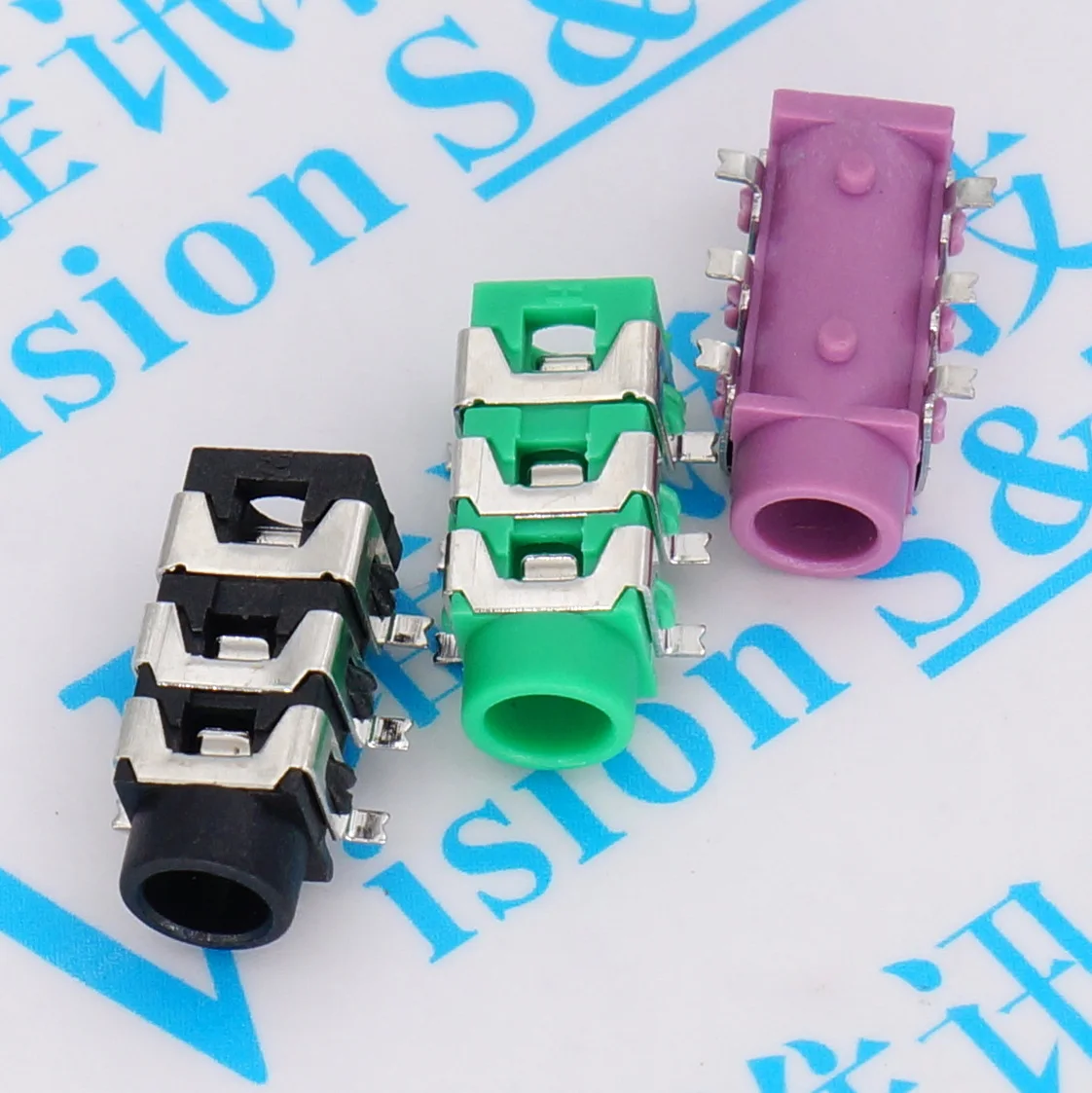 20pcs 3.5mm Female Audio Connector SMT 6Pin Stereo Headphone Jack PJ313D PJ-313D SMD | Обустройство дома