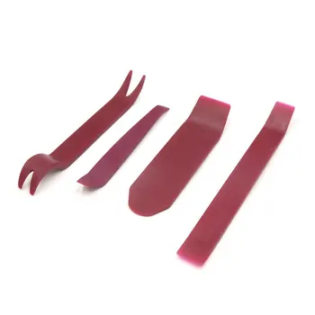 

uxcell 4 in 1 Burgundy Car Audio DVD Navigation GPS Panel Dismantle Removal Tool Kit
