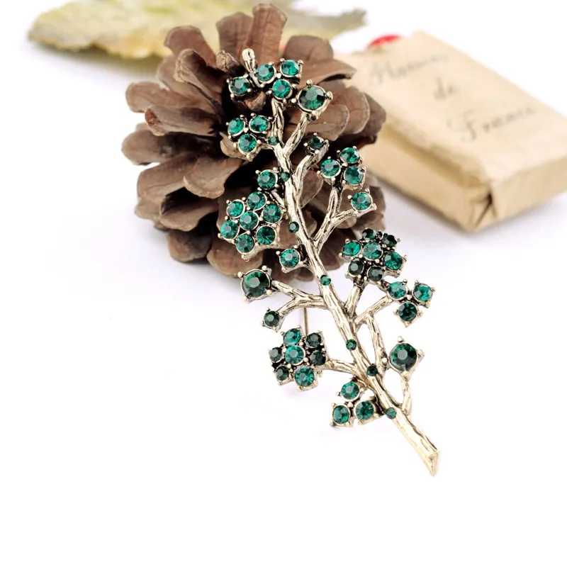 Crystal Branch Brooches  (1)