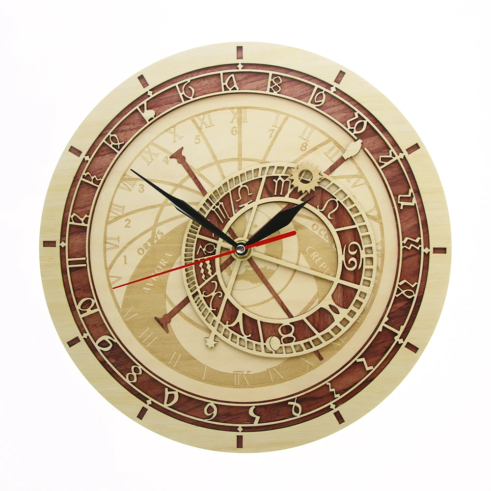 Prague Astronomical Clock Black Ballpoint Pen Czech Republic Cool Gift #16250