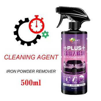 

500ML Car Wheel Paint Surface Iron Powder Remover Body Auto Rust Oxide Layer Cleaning Car Rim Care Cleaner Wheel Coating Agent