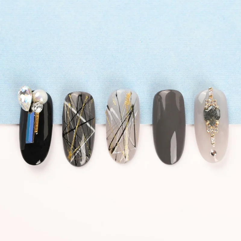 ROSALIND Nails 5ml Spider Gel Nail Polish Set For Manicure Point To Line Drawing And Painting Decor