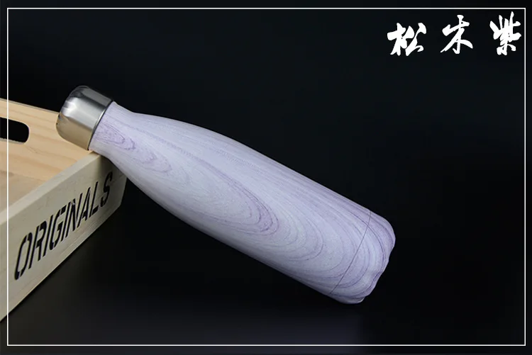 500 мл новая бутылка кокса креативная двойная стена 304 нержавеющая сталь Изолированная Вакуумная бутылка кофейного банка колы