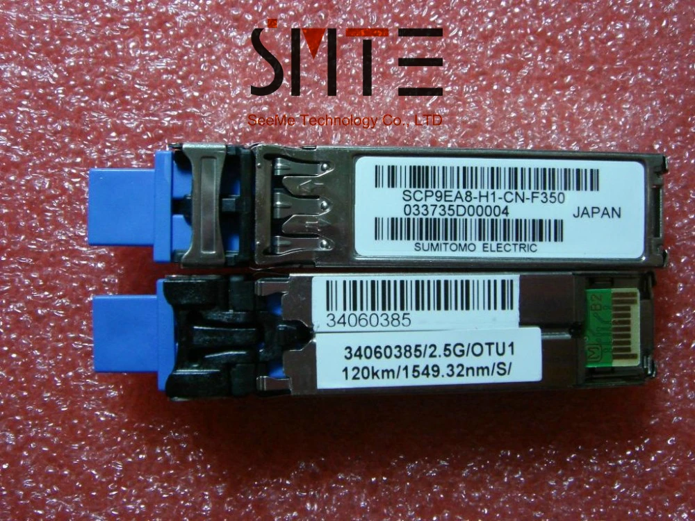 

Original SUMITOMO SCP9EA8-H1-CN-F350, 2.5G-OTU1-120KM-1549.32NM-S