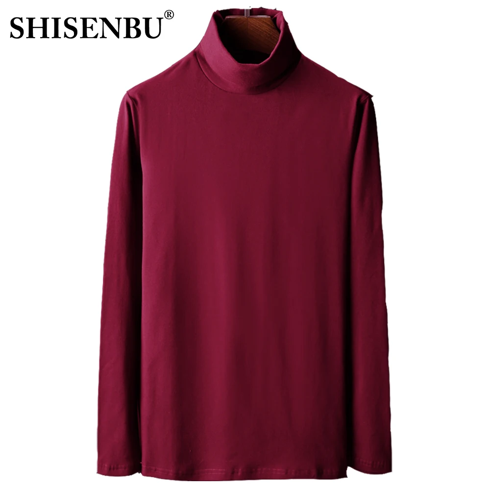 95% Cotton Undershirts Long Sleeve bodysuit Fitness warm Inner Undershirts close-fitting Relax Stretch men clothes oversize 4xl (13)