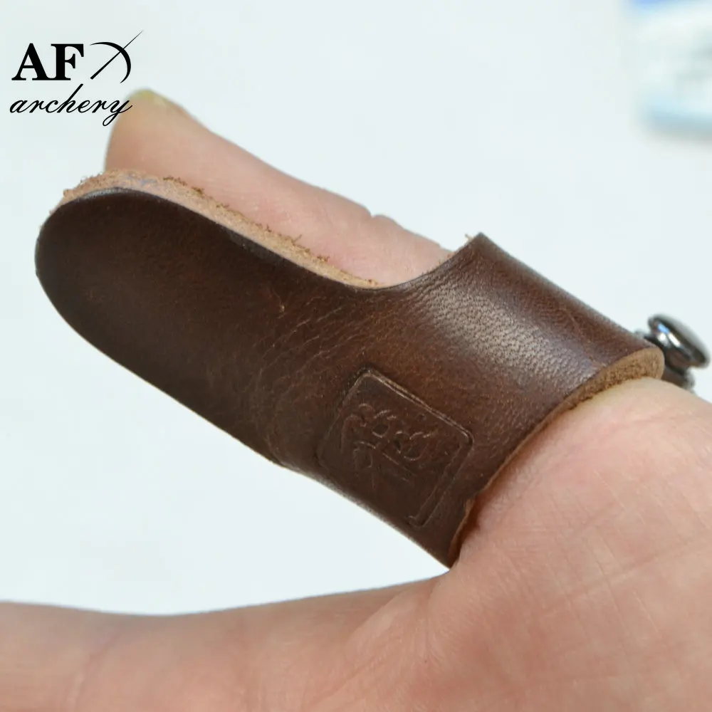 Finger Design Archery Protect Glove Archery Shooting Glove Leather Archery Single Seam Glove Traditional Shooters Glove