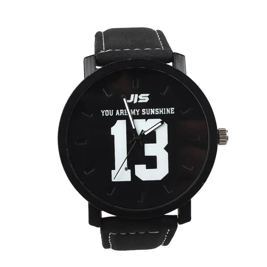 

Genvivia Watch Lovers mens and womens watches Leather Band Quartz Watches Analog Wrist Watch For Men Women relojes de hombre #EL