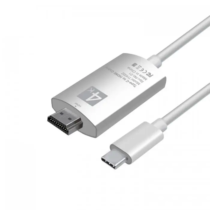 USB-C тип-c до 4K HDMI HDTV Кабель-адаптер для samsung S9 Note 8 Macbook Pro-Drop
