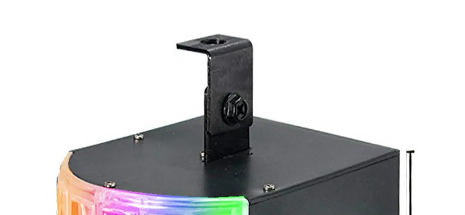 Светодиодный светильник для дискотеки 18 Вт DMX 512 DJ RGB светодиодный вечерние светильник s Звук Активированный пульт дистанционного управления Диско-лампа меняющая цвет сценическая лампа для свадьбы