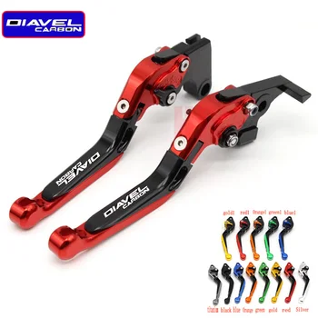 

For Ducati DIAVEL CARBON 2011-2015Motorcycle Accessories Folding Extendable Brake Clutch Levers