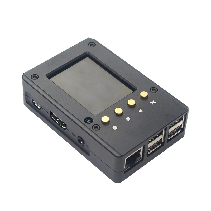 Чехол из алюминиевого сплава с TFT ЖК дисплеем 2 дюйма чехол совместимый Raspberry Pi 2|lcd
