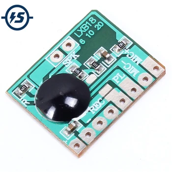 

3pcs/lot COB Recordable Board Module Playback IC Audio Music Sound Chip 8 ohm 0.5W Speaker Greeting Card Movement 6s 3-4.2V