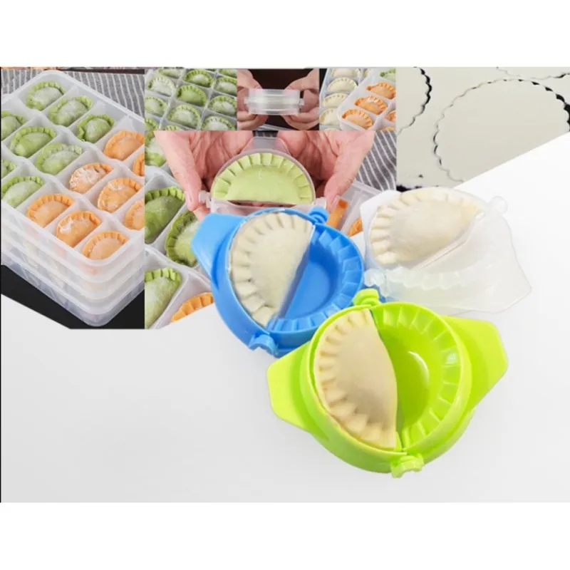 Пельменная форма креативная Волшебная кухонная пищевая пластиковая упаковочная машина для пельменей ручная Лепка Пельменей
