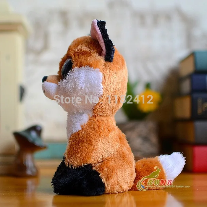 Piper Joey Fay Slick Fox плюшевые игрушки милые большие глаза мягкие животные 15 см/25 см средние детские игрушки для детей