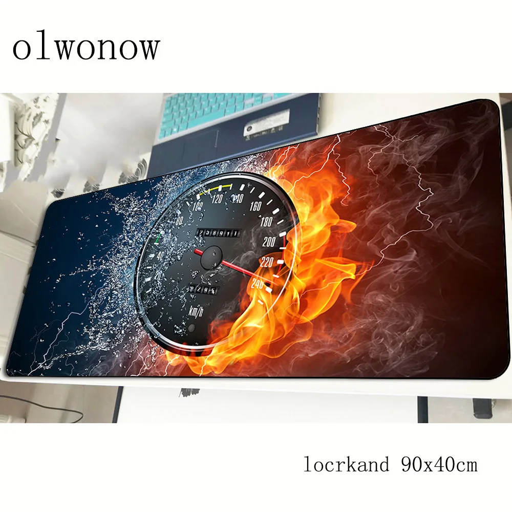  Speedometer mouse pad car 900x400x2mm mousepads gaming mousepad gamer locked edge mouse pads keyboa