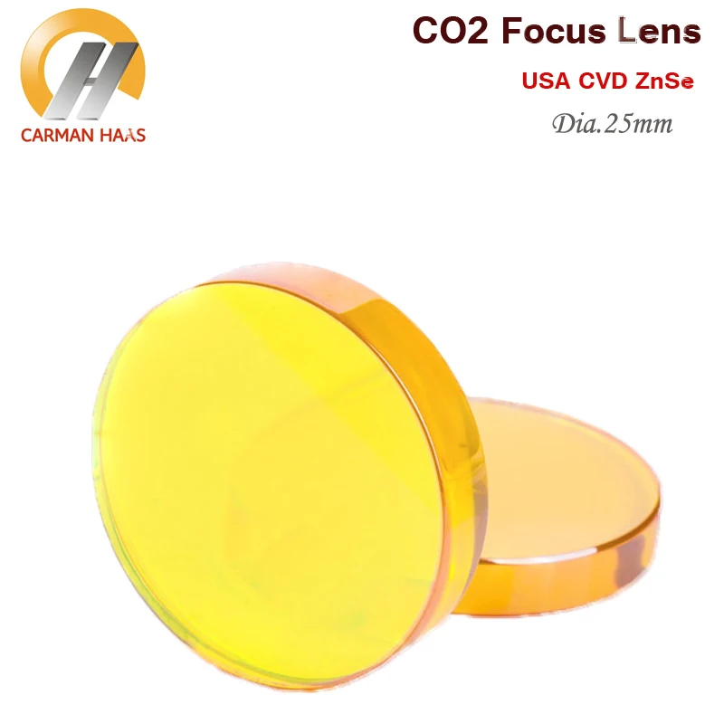 Buy USA CVD ZnSe Laser Lens CO2 Focus Lens Dia 25mm FL