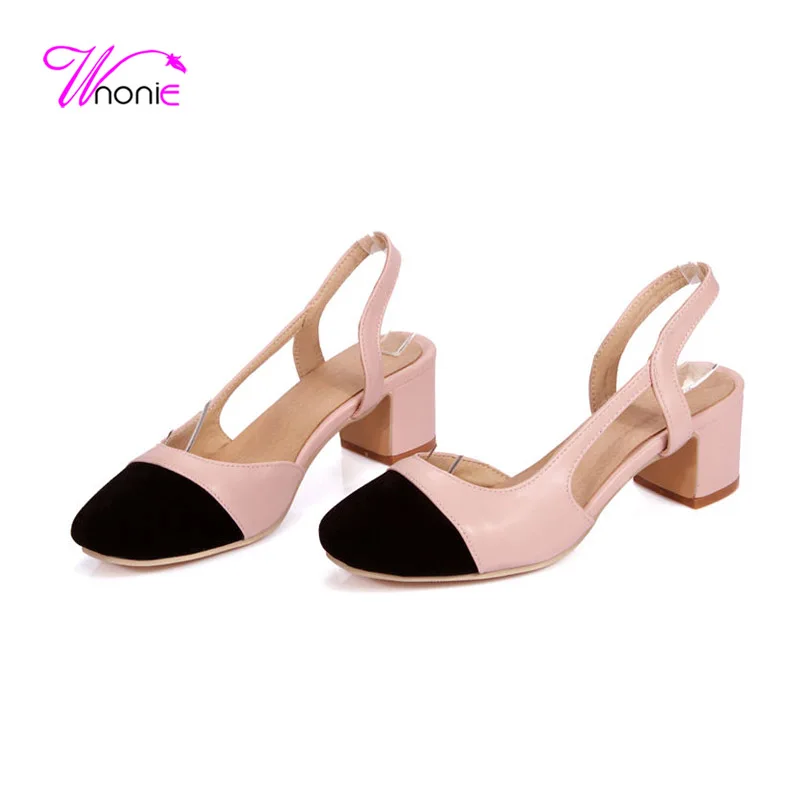 Women S Square Block Heel Shoe Women S Square Block Heel Shoe