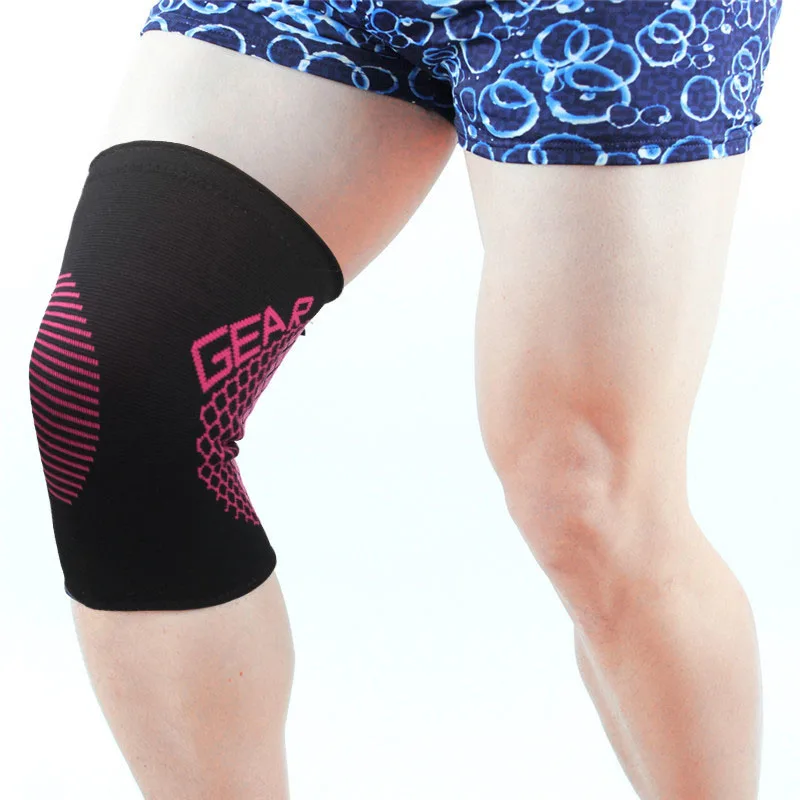 

Unisex Professional Breathable Elastic Knee Pad Brace Supports Gym Fitness Outdoor Sports Safety Tools rodillera deportiva