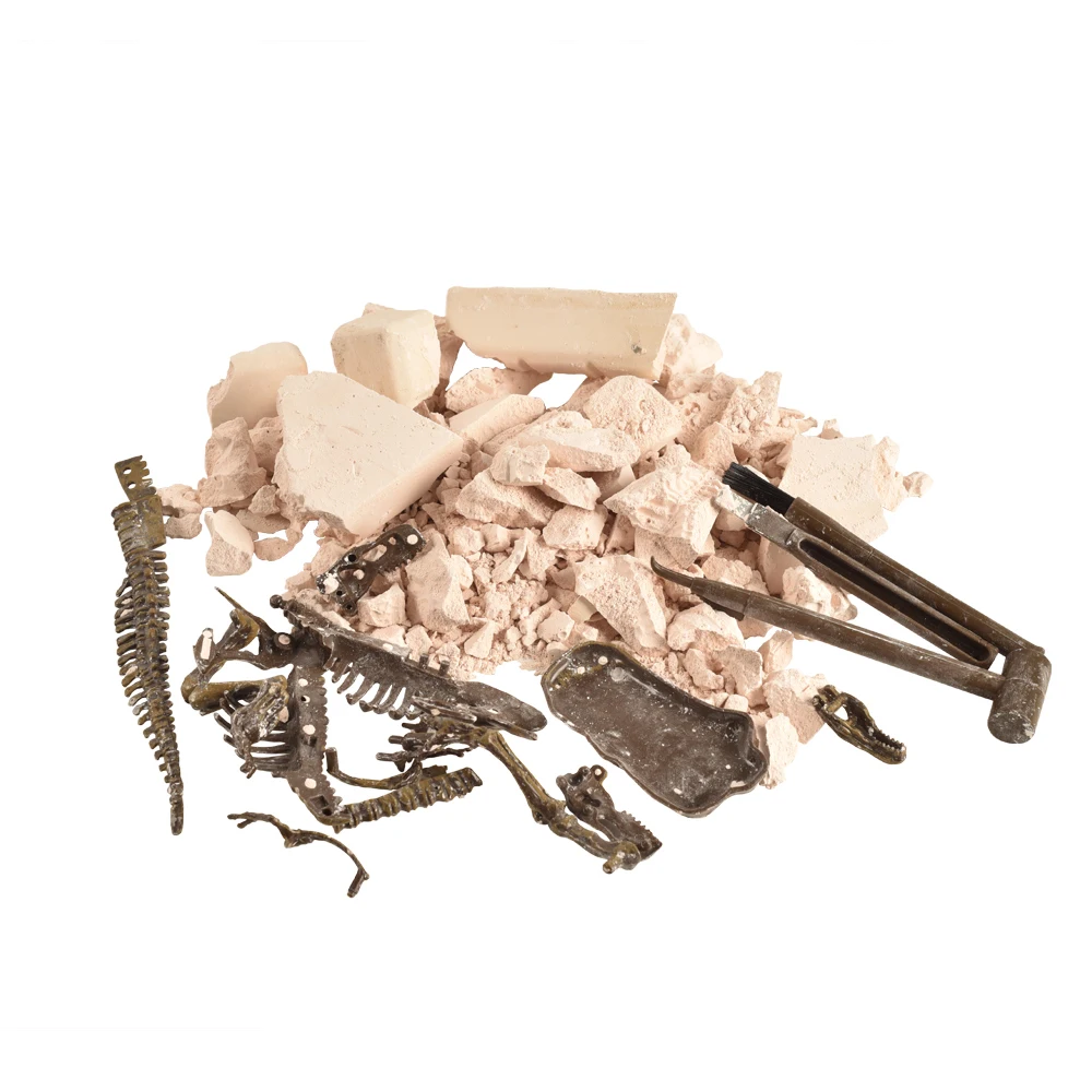 Dinosaur Science Kit Dig Up Dino Fossils and Assemble a T-Rex Skeleton, Mammoth,Triceratops Dinosaur Science Kit Dig Up Dino Fossils and Assemble a T-Rex Skeleton, Mammoth,Triceratops
