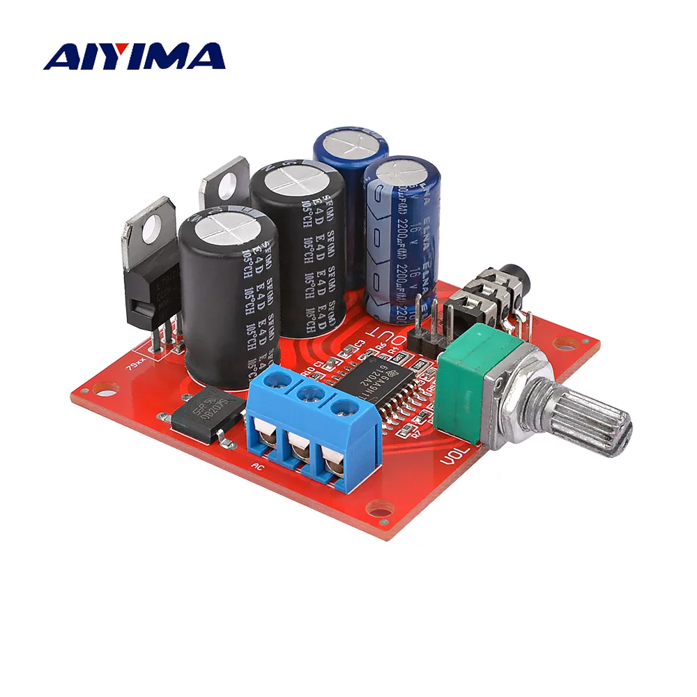 AIYIMA TPA6120 усилитель для наушников плата Amplificador стерео энтузиаст наушники AMP с регулировкой громкости