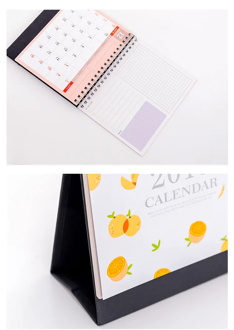 Новинка года, милая настольная подставка, настольный розовый кавайный календарь, блоки Kawaii To Do List, японские корейские офисные канцелярские принадлежности