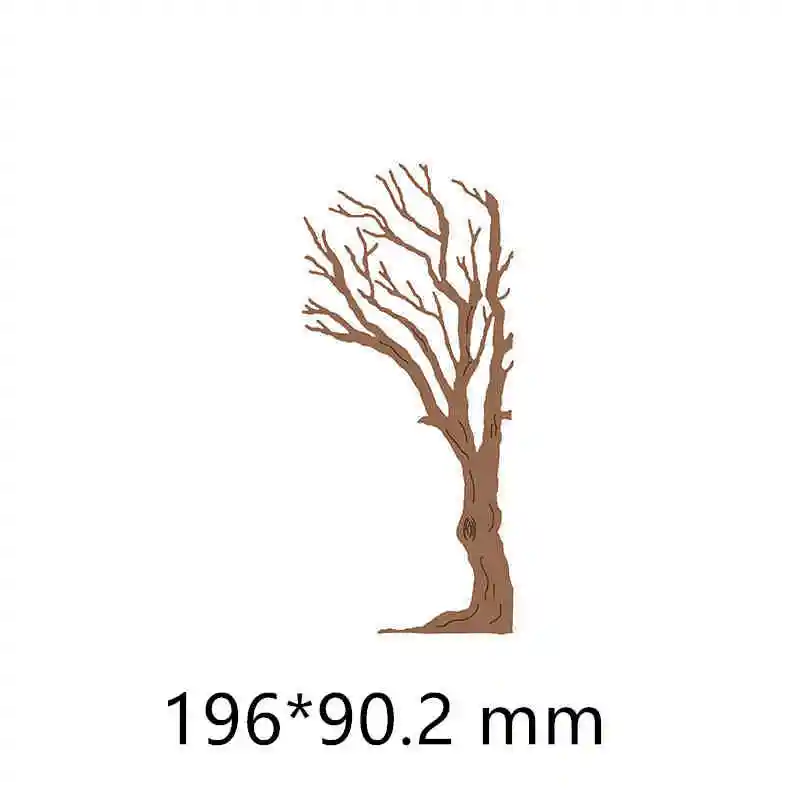 Picture 4 3D Tags Bird Branch Bare Tree Butterfly Poppies Lilies Metal Cutting Dies for DIY Scrapbooking Craft Paper Cards Making New - Цвет: Picture 4