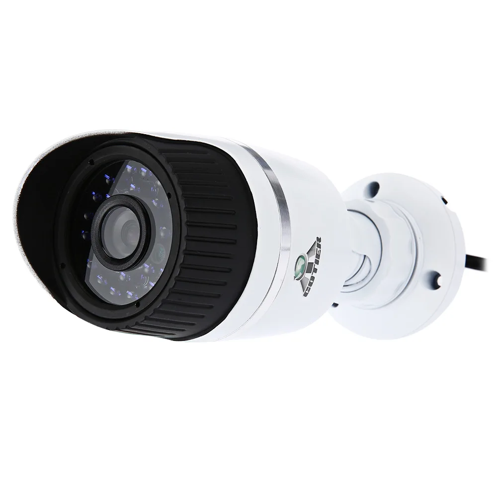 

COTIER TV-631L IP Security Camera IP66 Waterproof HD 960P Surveillance Camera H.264 IR-cut Bullet IP Camera Support P2P