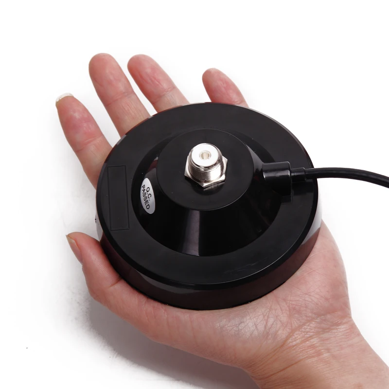 Магнитное крепление (диаметр основания: 11 см) коаксиальный кабель RG58A/U 5 м для