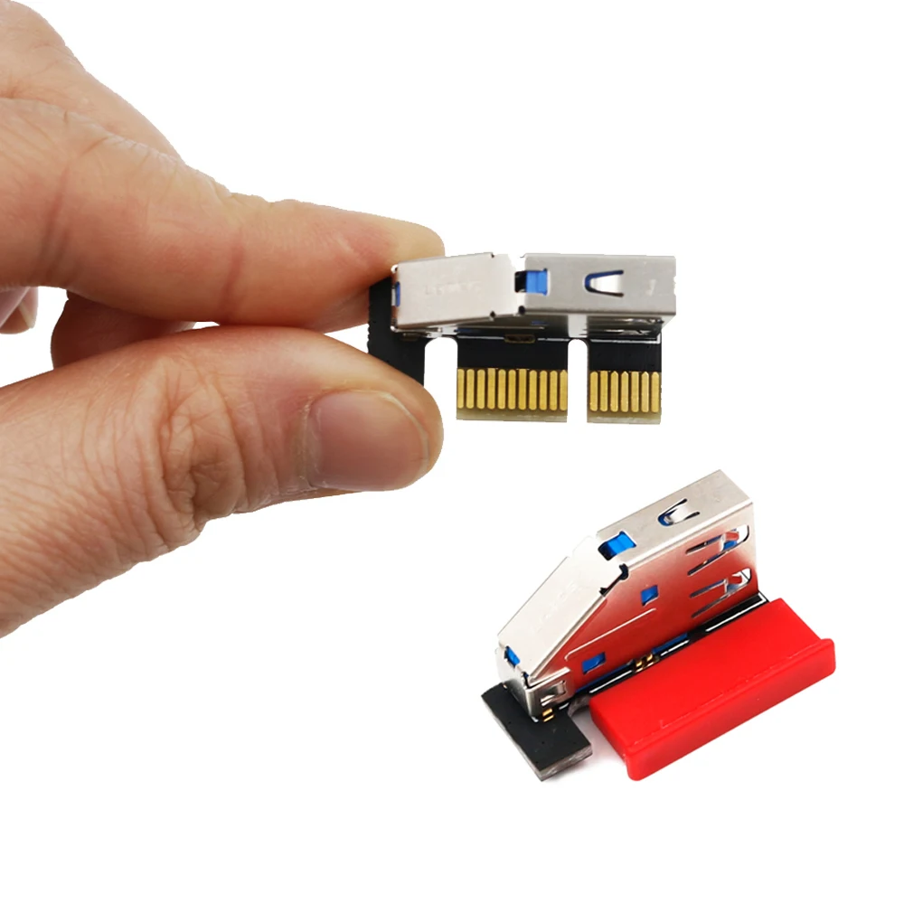BTBcoin Плата расширения PCIE X1 удлинитель Кабель-соединитель USB 3,0 переходная карта pci-e PCI Express Riser Card кабель для сетевой карты видеокарты