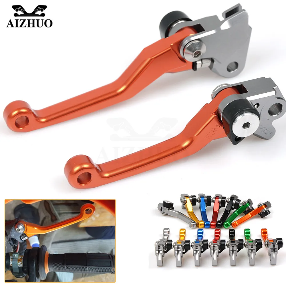 Motocross Dirt Bike Pivot Brake Clutch Levers Handle For KTM 250SX 250SX-F 250XC 250XC-F 2005-2013 350SX-F/XC-F/XCF-W 2011-2013