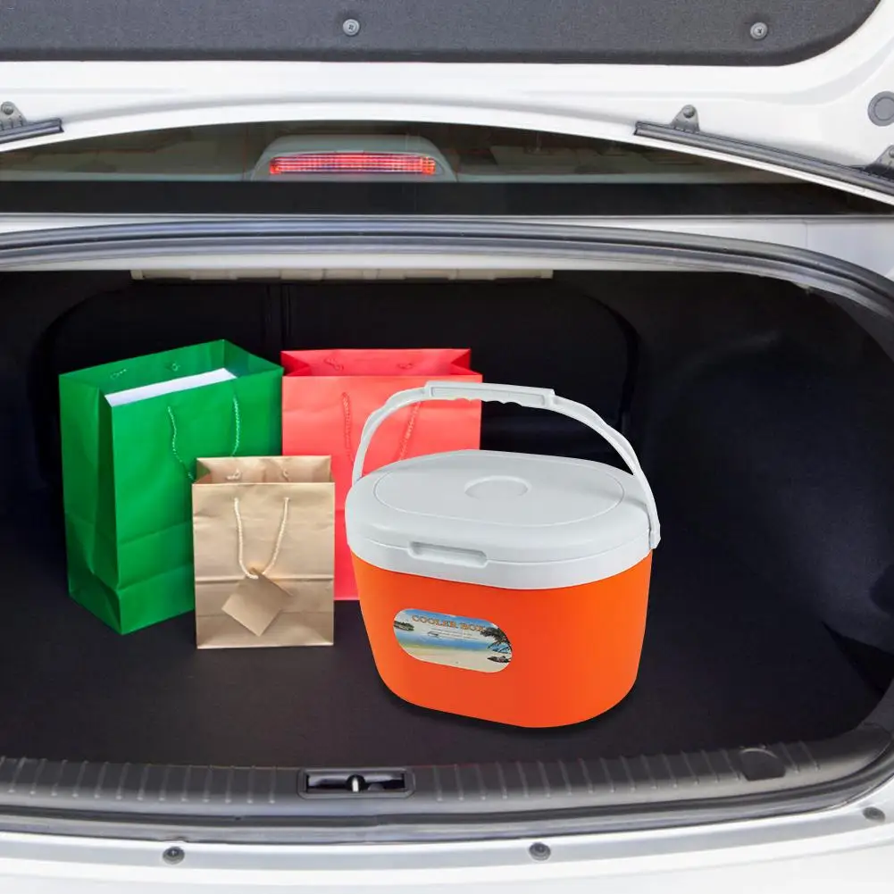 Portable 6L Mini Outdoor Incubator Refrigeration Dual-use Box Food Storage Cold Fishing Cooler Box For Picnics Fishing Transport Portable 6L Mini Outdoor Incubator Refrigeration Dual-use Box Food Storage Cold Fishing Cooler Box For Picnics Fishing Transport
