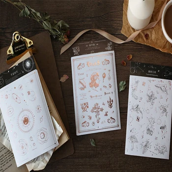 

15pack/lot Kawaii Flower World 6 selection Scrapbooking Sticker Diy dairy sticker Card Making Jouranling Project Wholesale