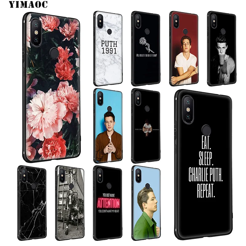 YIMAOC Чарли Puth мягкий чехол для Xiaomi mi 9T 9 8 Se 6 MAX 3 A1 A2 Lite CC9E CC9 6X 5X POCOPHONE F1 |