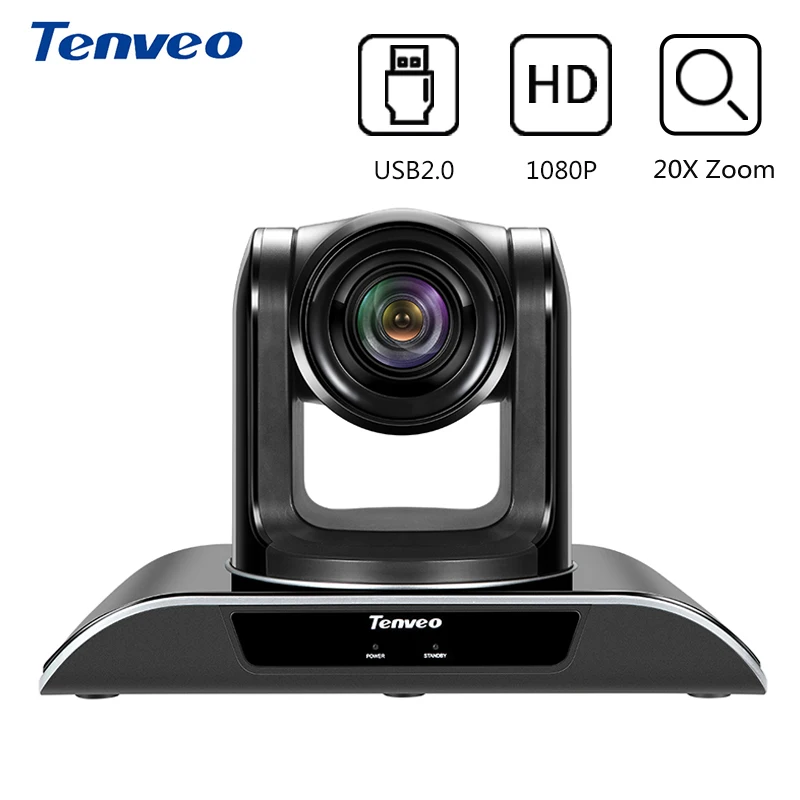 Tenveo VHD202U 20x зум камера Full HD 1080p USB Plug and Play PTZ для видеоконференций|Камеры