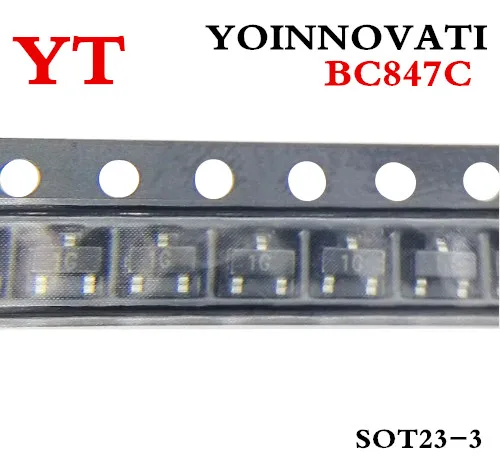 100 шт./лот BC847C BC847 СОТ 23 0.1A 45V IC лучшее качество.|lot lot|lot 100pcslot 10 |