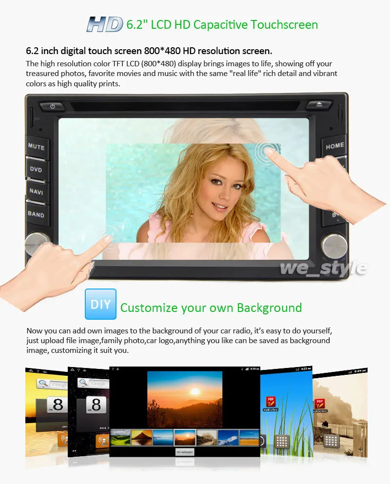 Cheap 2Din Android 5.1.1 Car dvd headunit Stereo GPS Navigation Double 2 Din HD Car dvd wifi autoRadio Multimedia Player free camera 27