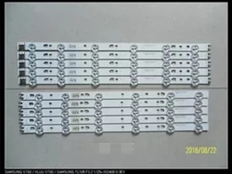 

2piece/lot LED Backlight strip lamp 12LEDs For Samsung 40 inch TV UA40EH5080 UN40EH5000 2011SVS40 LTJ400HM08-H BN41-01824A