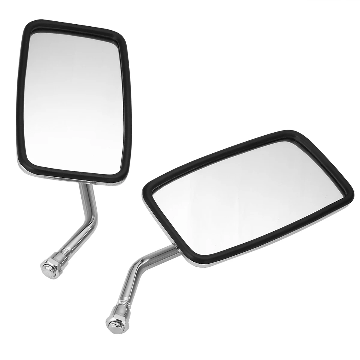 For Honda Shadow VT VT1100 VT750 VT600 VF750 Magna 750 1 Pair Rectangle Rearview Side Mirrors 126*70mm