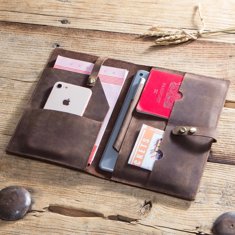 Capa de Couro Genuíno para Ipad Capa para Tablet Bolsa com Suporte Ipad Mini 7.9 2023 - Imagem 6