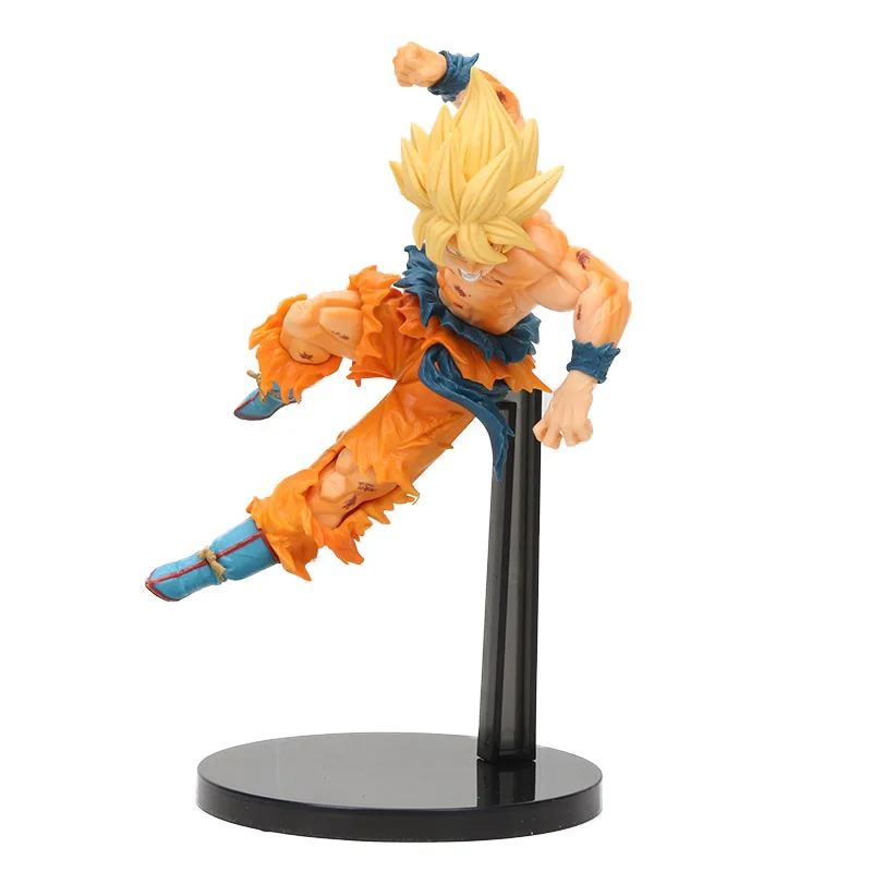 10-26 см Dragon Ball Z DXF фигурки стволы Вегета Супер Saiyan Бог Сон Гоку Фриза куририн Коллекционная модель игрушки драконбол куклы - Цвет: new fly yellow gokuo