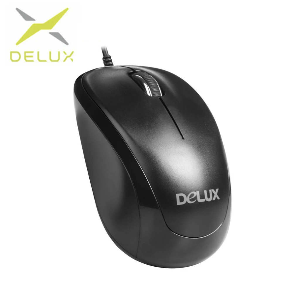Delux USB Wired Mouse M131 Professional gaming Mouse Quick Click