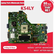 For ASUS A54LY X54LY X54HY K54HR A54HR K54LY laptop Motherboard REV2.1 Intel HM65 DDR3 PGA989 mainboard 100% working