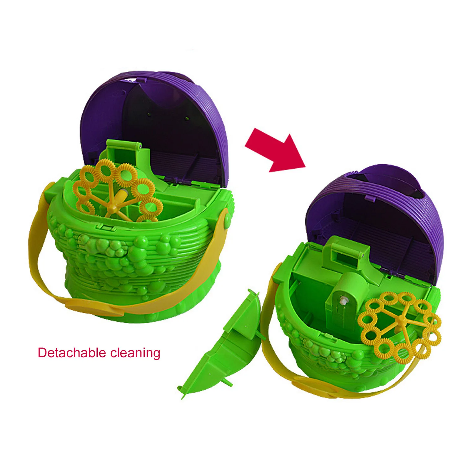 Kids Children Electric Handy Bubble Blowing Show Toy Show Automatical Bubble Machine Gift For Toys Children Day Birthday