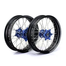 BIKINGBOY для YAMAHA YZ450F 14, 15, 16, 17, YZ250F YZF YZ-F 1" 3,5 4,25 полный набор колесные диски концентраторы Supermoto MX